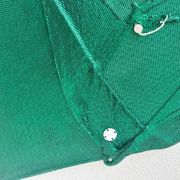 FANNIE SCHIAVONI Hailey Dress in Green size small - Picture 15 of 15